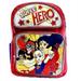 New DC Super Hero Girls 16" Large School BackpackRed