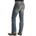 wrangler men's retro slim fit straight leg jean, dark knight, 34x34