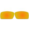 ACOMPATIBLE Replacement Polarized Lenses for Oakley Gascan S (Small) Sunglasses (Gold Mirror)