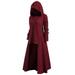 GadgetVLot Hooded Large Size Dress Jumper Costumes Vintage Medieval Carnival Hoodie Casual Party Vestido Loose Women's Clothes