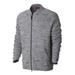 Nike Mens Cool Grey Tech Knit Bomber Jacket