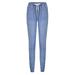 Plus Size Jeans for Women Mid Rise Slim Fit Joggers Denim Pants Casual Jeggings Drawstring Stretch Pants S-5XL Light Blue 2XL