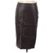 Pre-Owned Zara Basic Women's Size M Faux Leather Skirt