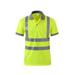 Suzicca T-shirt Work Safety Clothing Workwear Dry Fit T-shirt Short Sleeve Reflective Safety Shirt Breathable