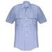P868-2XL Men's Blue Paragon Plus Short Sleeve Uniform Shirt - Size 2XL