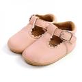 1 Pair Lovely Baby Shoes Boy Leopard PU Leather Non-slip Soft Sole Toddler First Walking Shoes Pink M