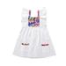 MERSARIPHY Baby Girl High-Waist Midi Dress Sleeveless Flower Printed Skirt