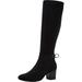 Charter Club Womens Jaccque Tall Block Heel Knee-High Boots