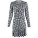 Michael Michael Kors Women's Plus Size Jeweled Printed Dress