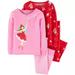 Carter's Baby Girls 4 Piece Fairy Pajama Set Size 12 Months