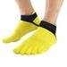 Outdoor Men's Breathable Cotton Breathable Toe Socks Pure Sports Comfortable 5 Finger Toe Sock 1 Pairs