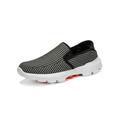 LUXUR Mens Casual Shoes Slip On Outdoor Sneakers Breathable Hiking Climbing Shoes