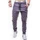 HIMONE Male Regular Fit Gym Jogger Sweat Pants Casual Active Sport Tapered Pants for Men Full Elastic Waist Cargo Pants Harem Trousers