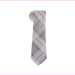 $65.00 Calvin Klein Men's Luxe Grid II Neck Tie Grey White, Silk