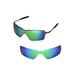 Walleva Emerald Polarized Replacement Lenses for Oakley Probation Sunglasses