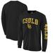 Long Beach State 49ers Fanatics Branded Distressed Arch Over Logo Long Sleeve T-Shirt - Black