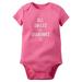 Carters Baby Clothing Outfit Girls All Smiles Bodysuit Pink