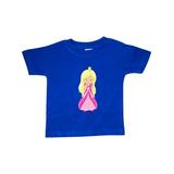 Inktastic Cute Princess, Princess In Pink Dress, Blonde Hair Infant T-Shirt Female