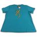 Womens Browning Leopard Buckmark Classic Fit Tee T-Shirt Jade (XL)