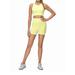 MAWCLOS Workout Sets for Women Yoga 2 Piece Running Sports Cropped Tank Tops and Shorts Gym Active Outfits