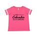 Inktastic From Columbia South Carolina in Black Distressed Text Adult Women's Plus Size V-Neck Female