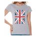 Awkward Styles Jack Flag Women T Shirt British Style Ladies T-Shirt English Shirt I Love England Shirt New England T Shirt Nifty Shirt for Ladies T Shirt Girls Clothing United Kingdom Gifts