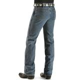 wrangler men's cowboy cut slim fit jean, rough stone, 30wx34l