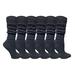 SOCKS'NBULK Slouch Socks for Women, Extra Slouch Ladies Cotton Boot Socks (12 Pairs White A)
