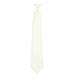 Mens Solid Color Clip On Easy to Remove Clip Necktie Ties