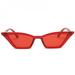 Hot Sale Retro Cat Eye Small Frame Sunglasses Women Sun Glasses Red ladies Sunglass Black Eyewear oculos