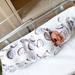 Newborn Baby Cotton Zipper Swaddle Blanket Wrap Sleeping Bag Sleepsacks 0-6M