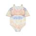 JESSICA SIMPSON BABY & TODDLER GIRL 1PC RUFFLE CF STRAPPY SWIMSUIT