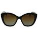 Dolce and Gabbana DG 4220 2937/T5 - Havana/Matte Havana/Borwn Gradient Polarized by Dolce and Gabbana for Women - 55-17-140 mm Sunglasses