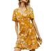 UKAP Floral Print Dress for Women Flowy Homecoming Cocktail Dress Summer Casual Beach Sundress