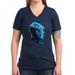 CafePress - Nebula Women's V Neck Dark T Shirt - Women's V-Neck Dark T-Shirt