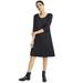 ellos Women's Madison 3/4 Sleeve Dress