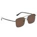 Gucci Brown Rectangular Sunglasses GG0610SK 002 56