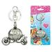 Metal Key Chain - Disney - Princess - Cinderella Carriage Pewter New 86103