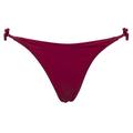 Women's Ruched Back Thong Bikini Bottom Sexy Brazilian Cheeky Swimsuit Bottom