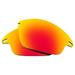 Seek Optics Red Color Lenses Compatible with Oakley Fast Jacket