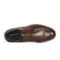 Bruno Marc Men Formal Business Oxfords Dress Shoes PU Leather Lining Laced Shoes PAUL_2 DARK/BROWN Size 11