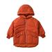 Toddler Baby Boy Hooded Down Coats Autumn Winter Long Sleeve Lightweight Outwear Jackets