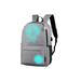 VICOODA Cool Boys School Backpack Luminous School Bag Music Boy Backpack Students Anti-theft Laptop Backpack with USB Charge Port