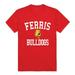 W Republic 539-301-RED-03 Ferris State University Arch T-Shirt, Red - Large