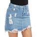 Womens Denim Jeans Skirt High Waist Pencil Bodycon Button Casual Slim Midi Dress