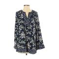 Pre-Owned Weekend Suzanne Betro Women's Size S Long Sleeve Blouse