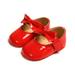 Maxcozy Infant Toddler Baby Girl's Soft Sole Anti-Slip Casual Shoes PU Leather Bowknot Princess Shoes