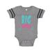 Inktastic Big Sister, Older Sister, Arrow - Blue Pink Infant Short Sleeve Bodysuit Female