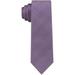 Calvin Klein Men's Tech Glen Plaid Tie, Purple One Size - NEW