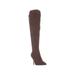 Marc Fisher Womens Thora Leather Pointed Toe Over Knee Fashion Boots